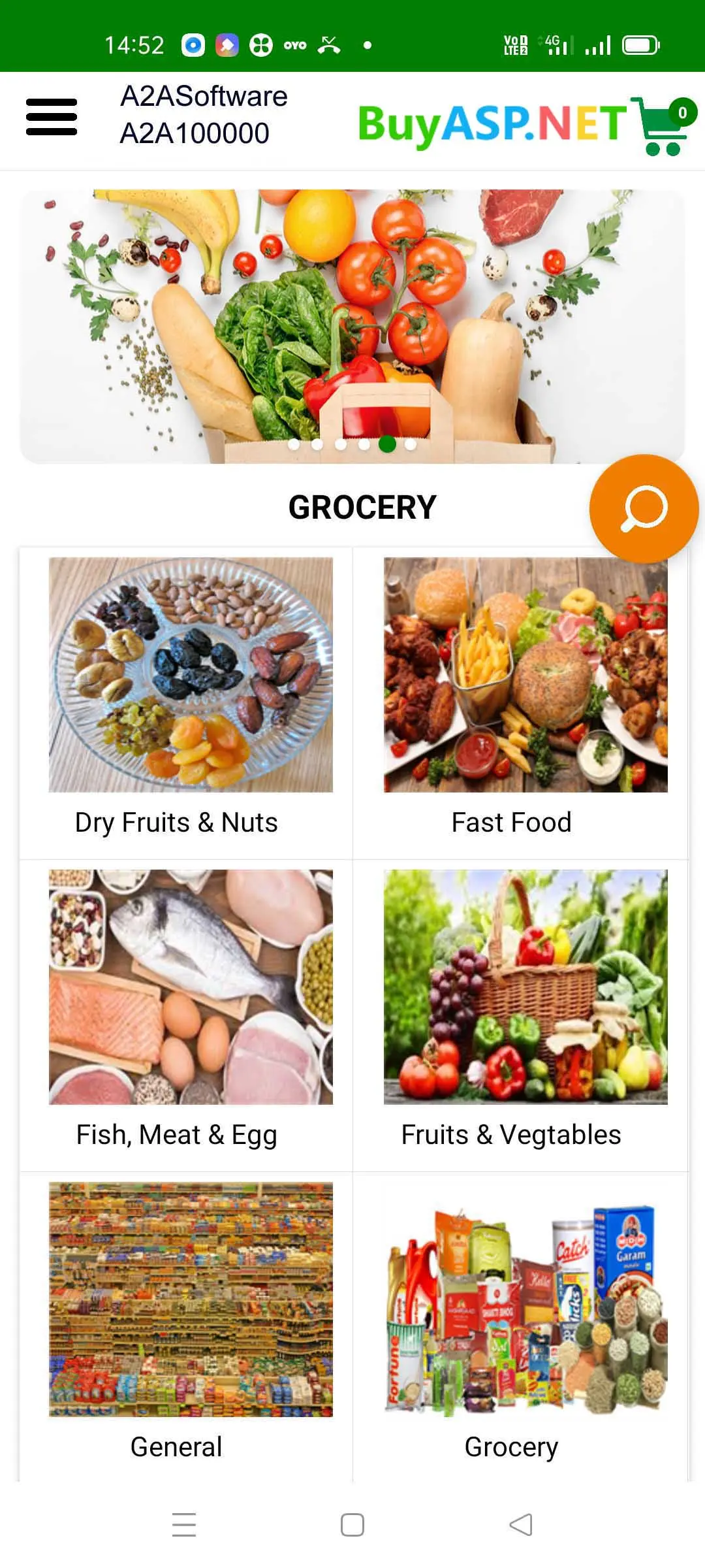 Grocery Delivery Software | Own Source Code @ $7/hourly | Hire in 24 Hours - Start Now